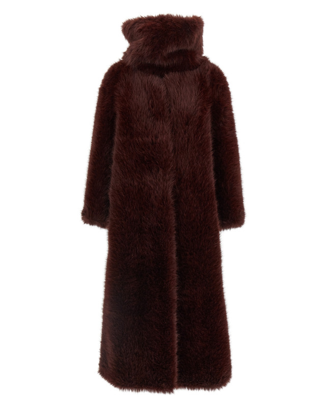 [B&B Couture] Fur Jacket FW25 BISCUITBORDEAUX
