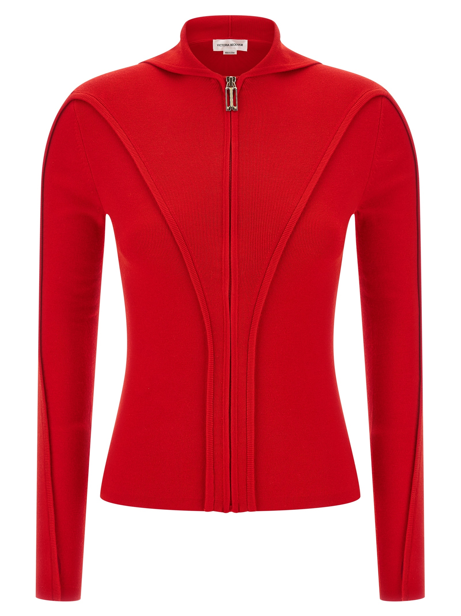 [VICTORIA BECKHAM] Cardigan FW25 1325KTP006406ABRIGHTROSE