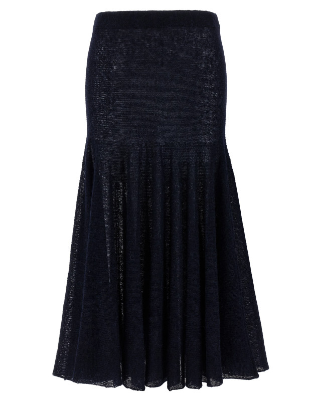 [MAGDA BUTRYM] Long skirt FW25 288725NAVY