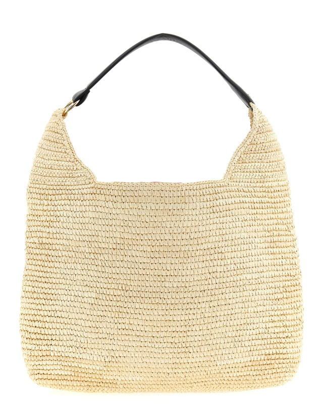 [Maison Michel] Shoulder bag FW25 5010001002NATURALBLACK