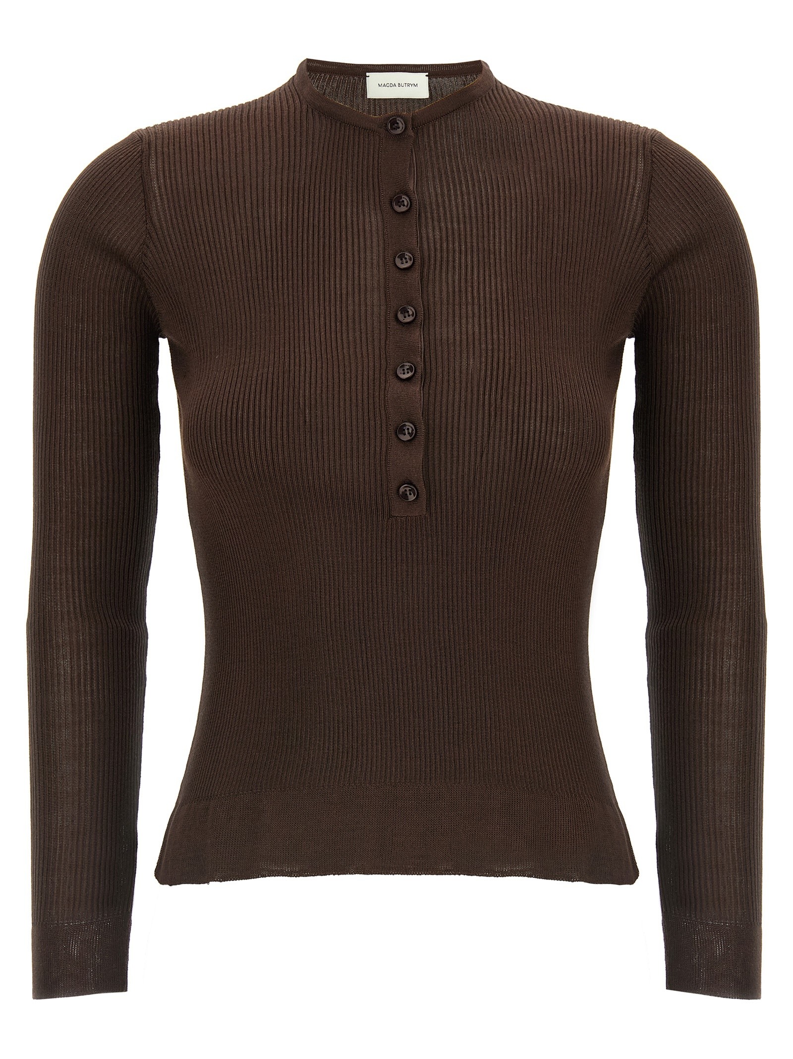 [MAGDA BUTRYM] Knitwear FW25 318725BROWN