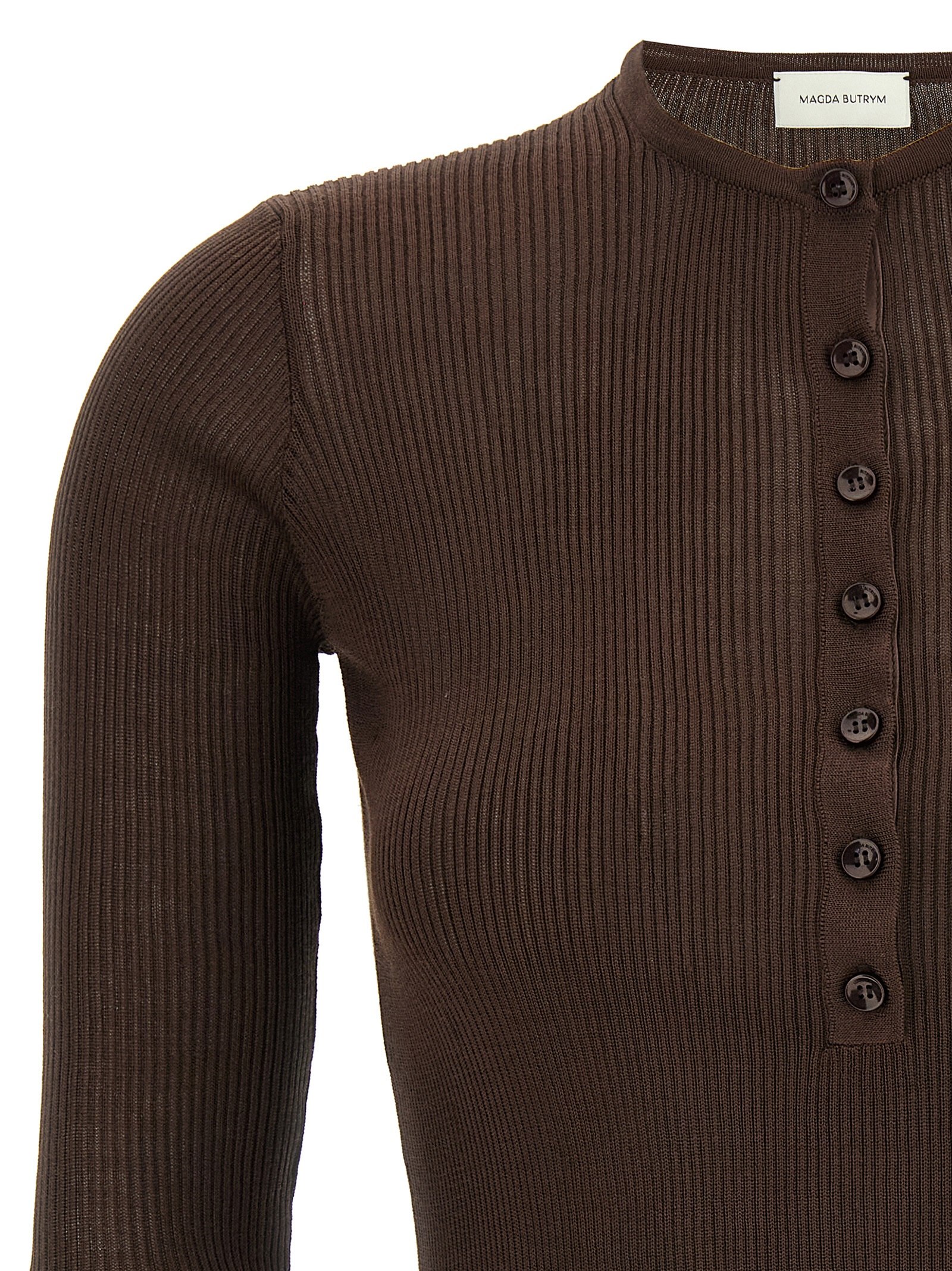 [MAGDA BUTRYM] Knitwear FW25 318725BROWN