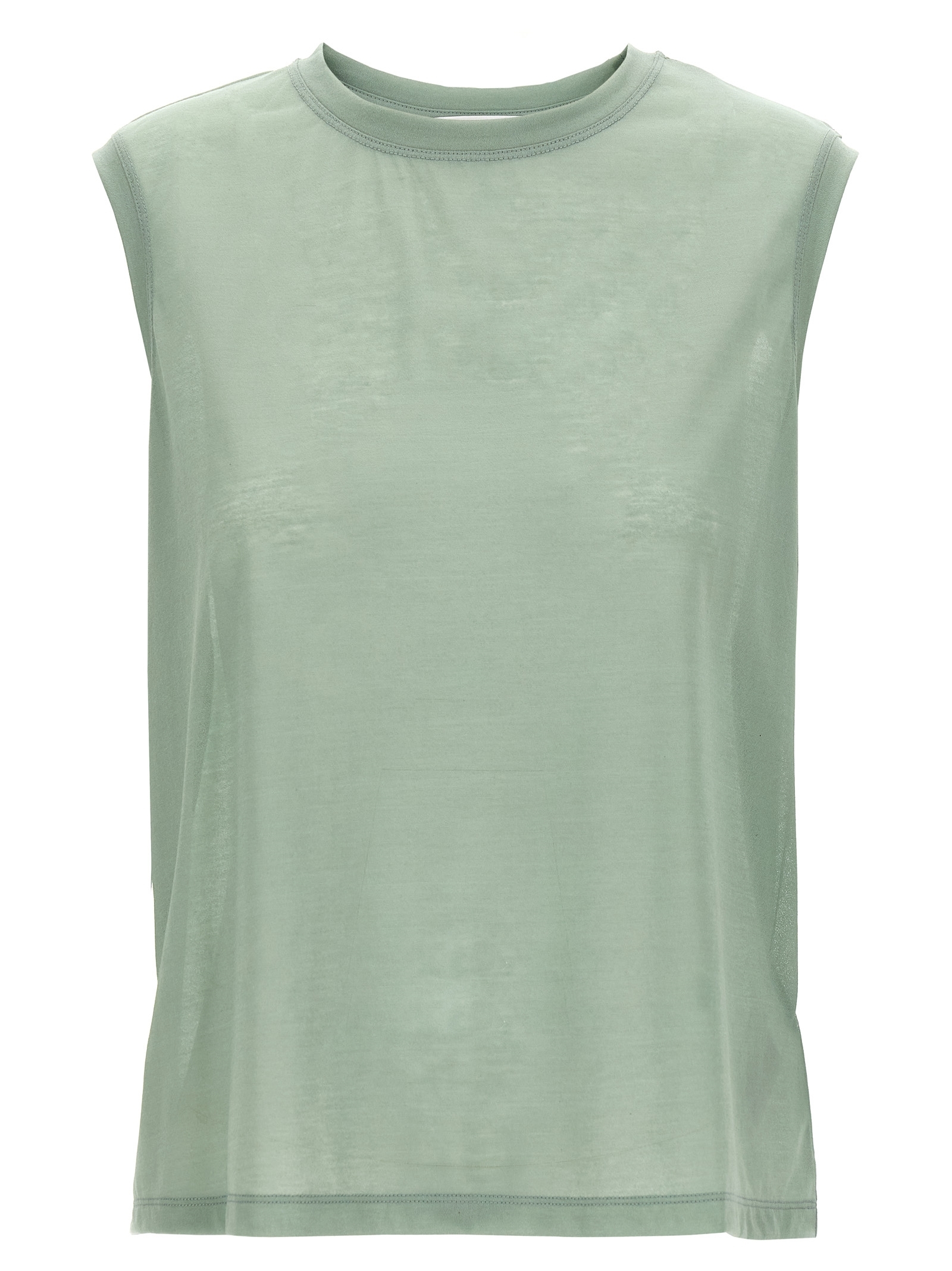 [VICTORIA BECKHAM] Shirts Sleeveless SS25 1125JTS006164AWASABI