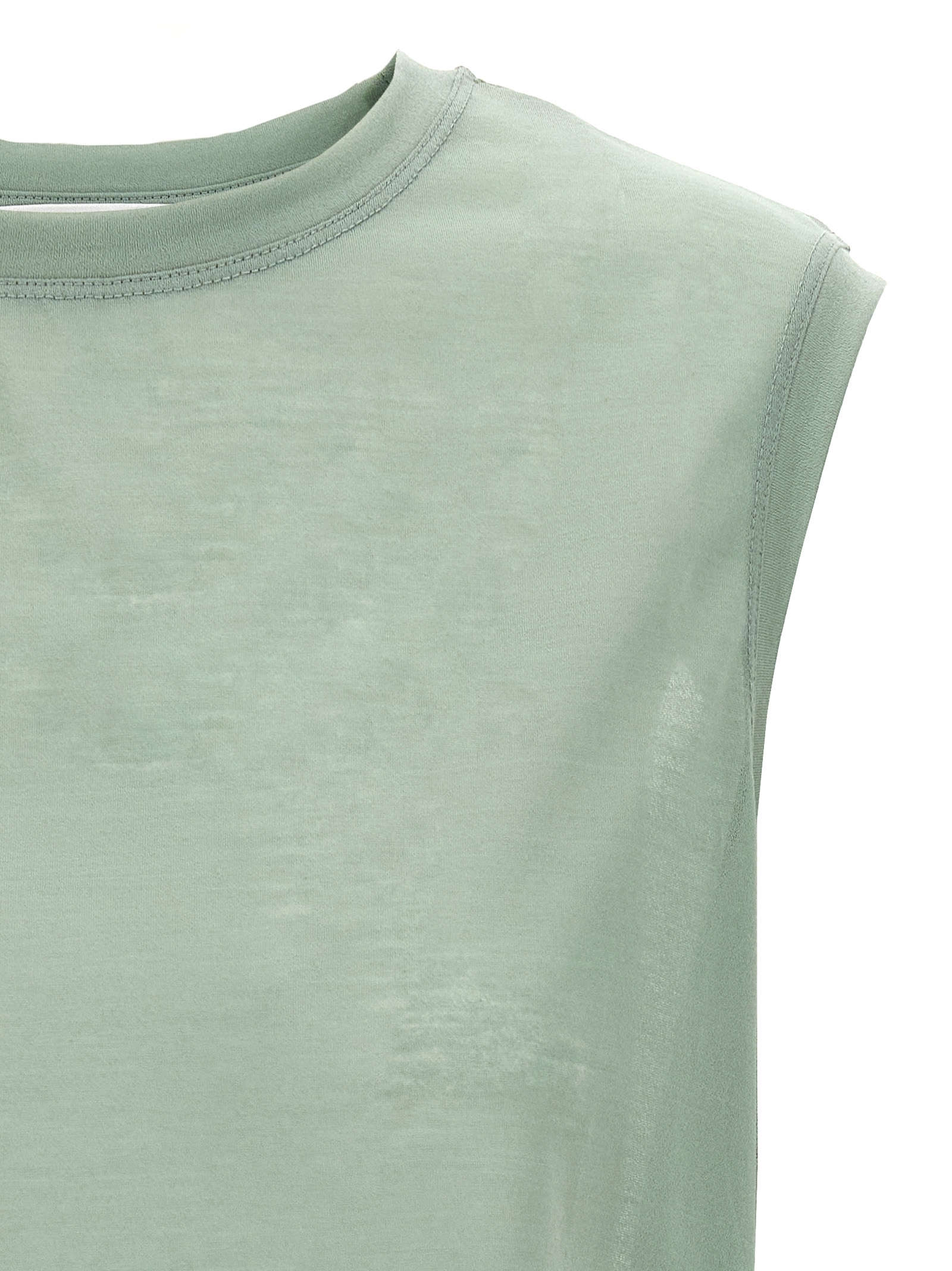 [VICTORIA BECKHAM] Shirts Sleeveless SS25 1125JTS006164AWASABI
