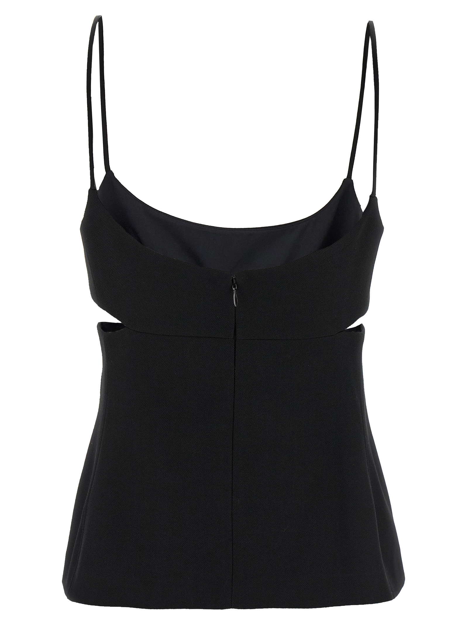 [VICTORIA BECKHAM] Tank top SS25 1125WTP006159ABLACK