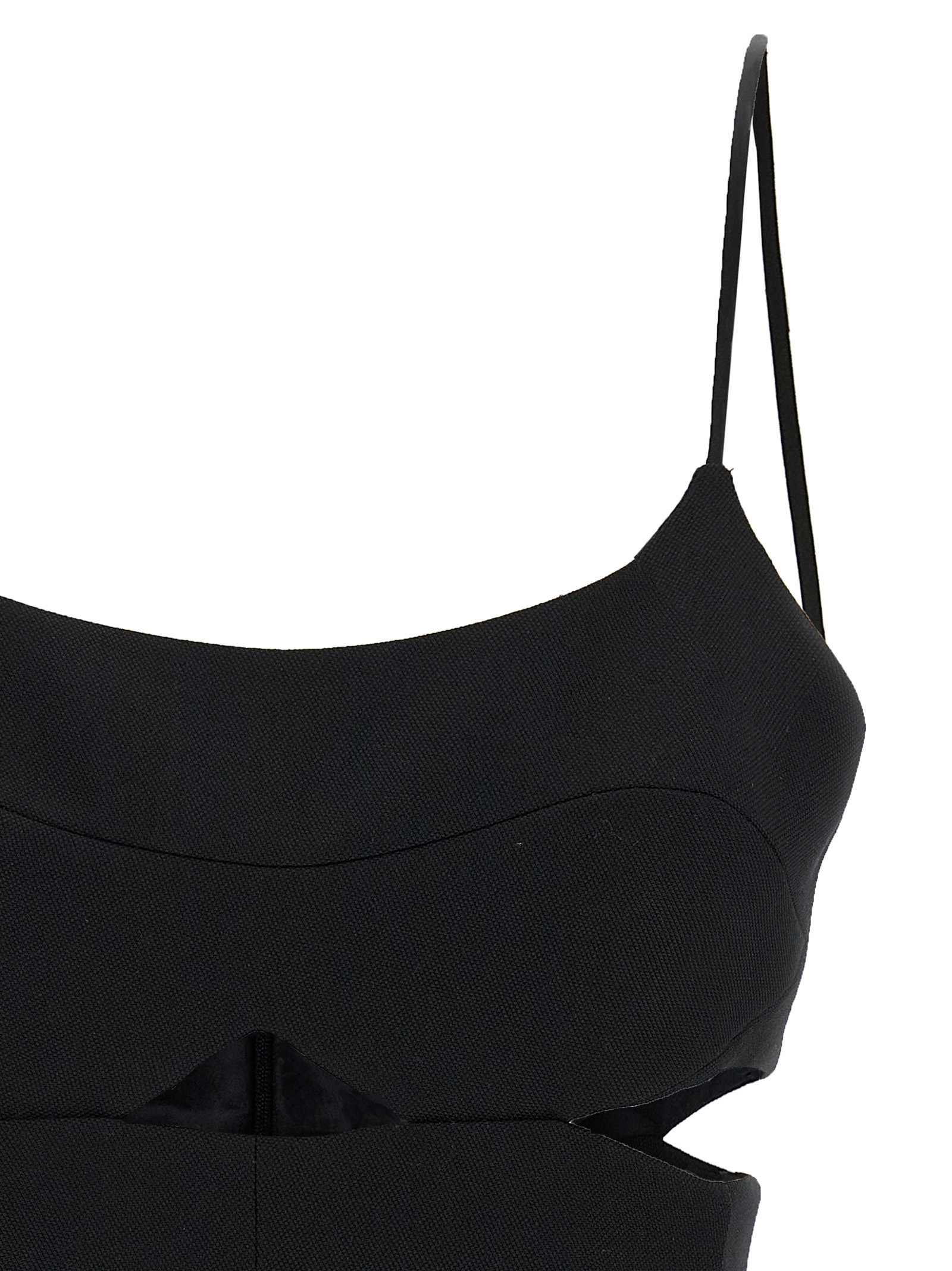 [VICTORIA BECKHAM] Tank top SS25 1125WTP006159ABLACK