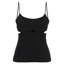 [VICTORIA BECKHAM] Tank top SS25 1125WTP006159ABLACK
