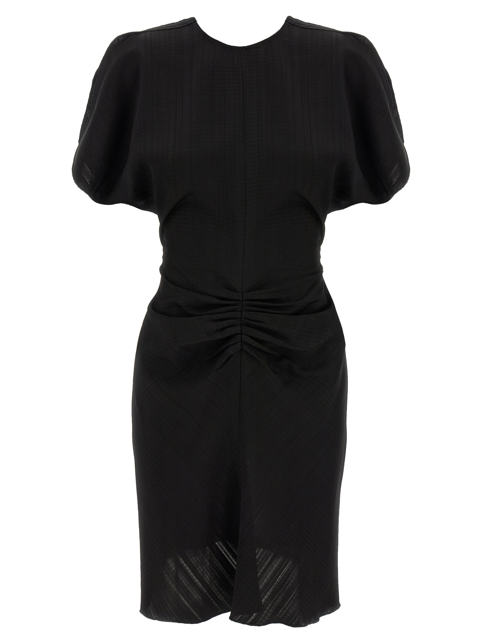 [VICTORIA BECKHAM] Short sleeve dress SS25 1424WDR006087ABLACK