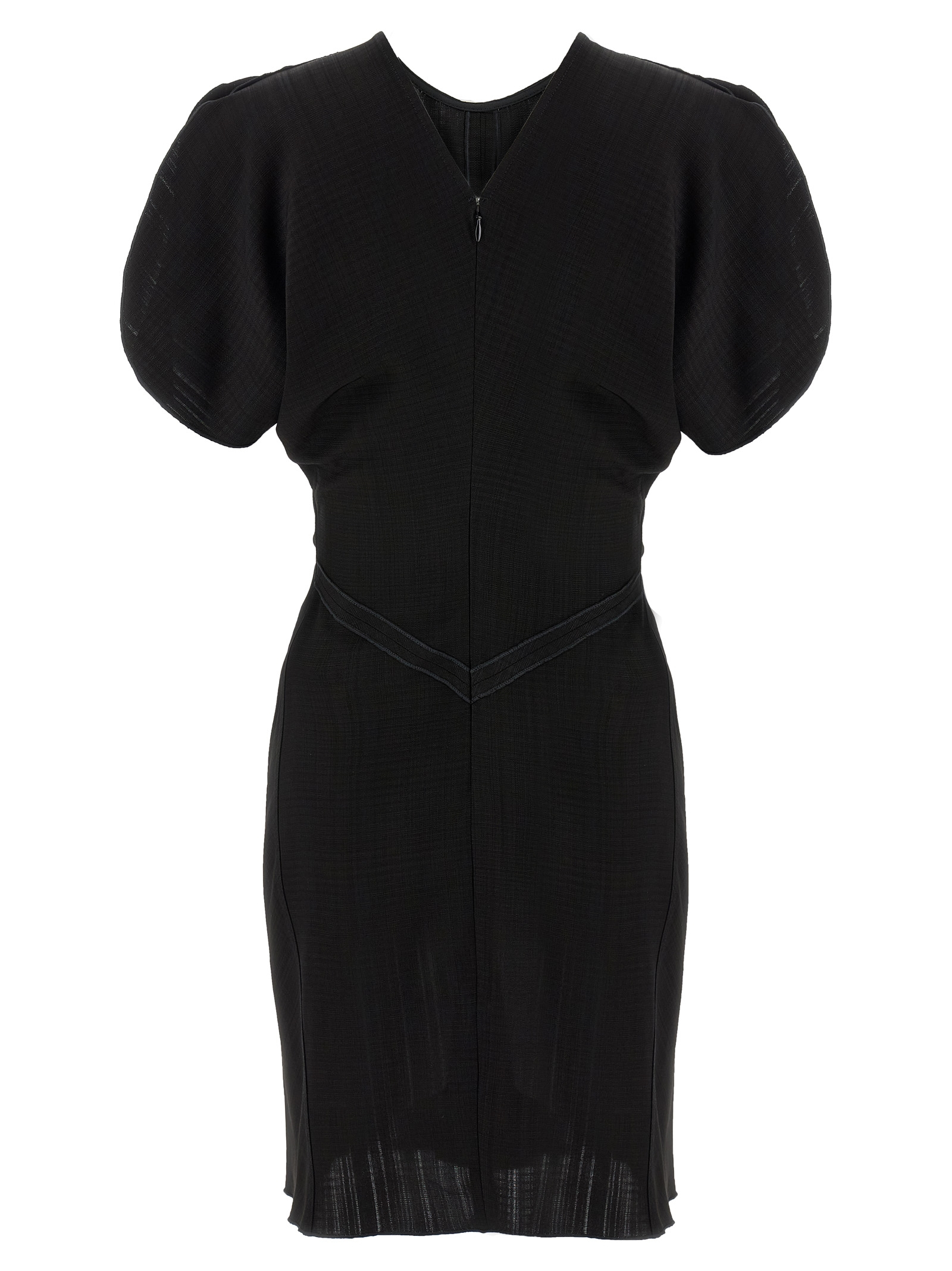 [VICTORIA BECKHAM] Short sleeve dress SS25 1424WDR006087ABLACK