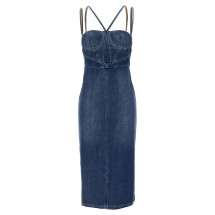 [Nensi Dojaka] Sleeveless dress SS25 NDSS25DEN020BLUEWASH