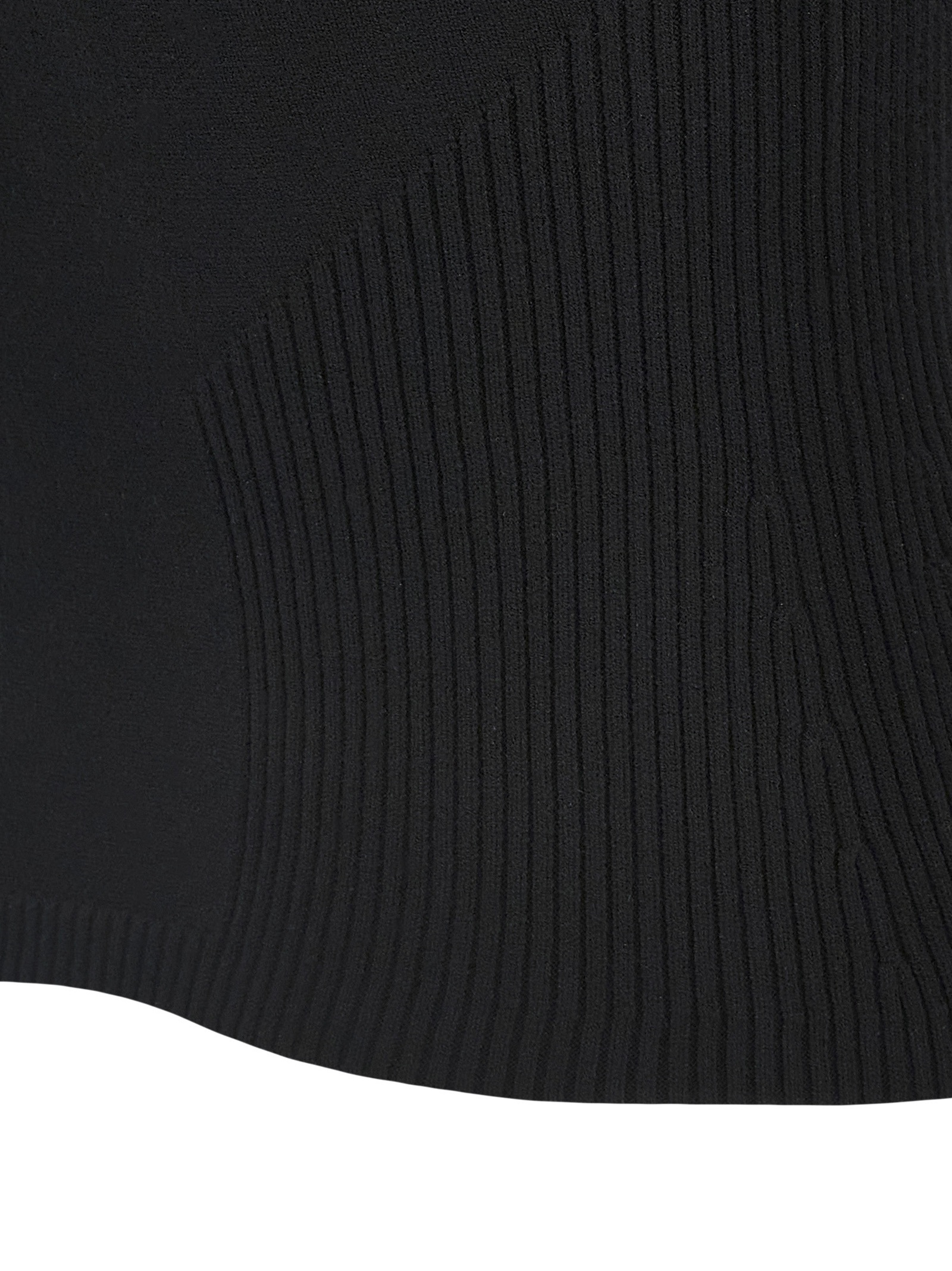 [MARINE SERRE] Tank top SS25 WTK058ACKNI0514BK99