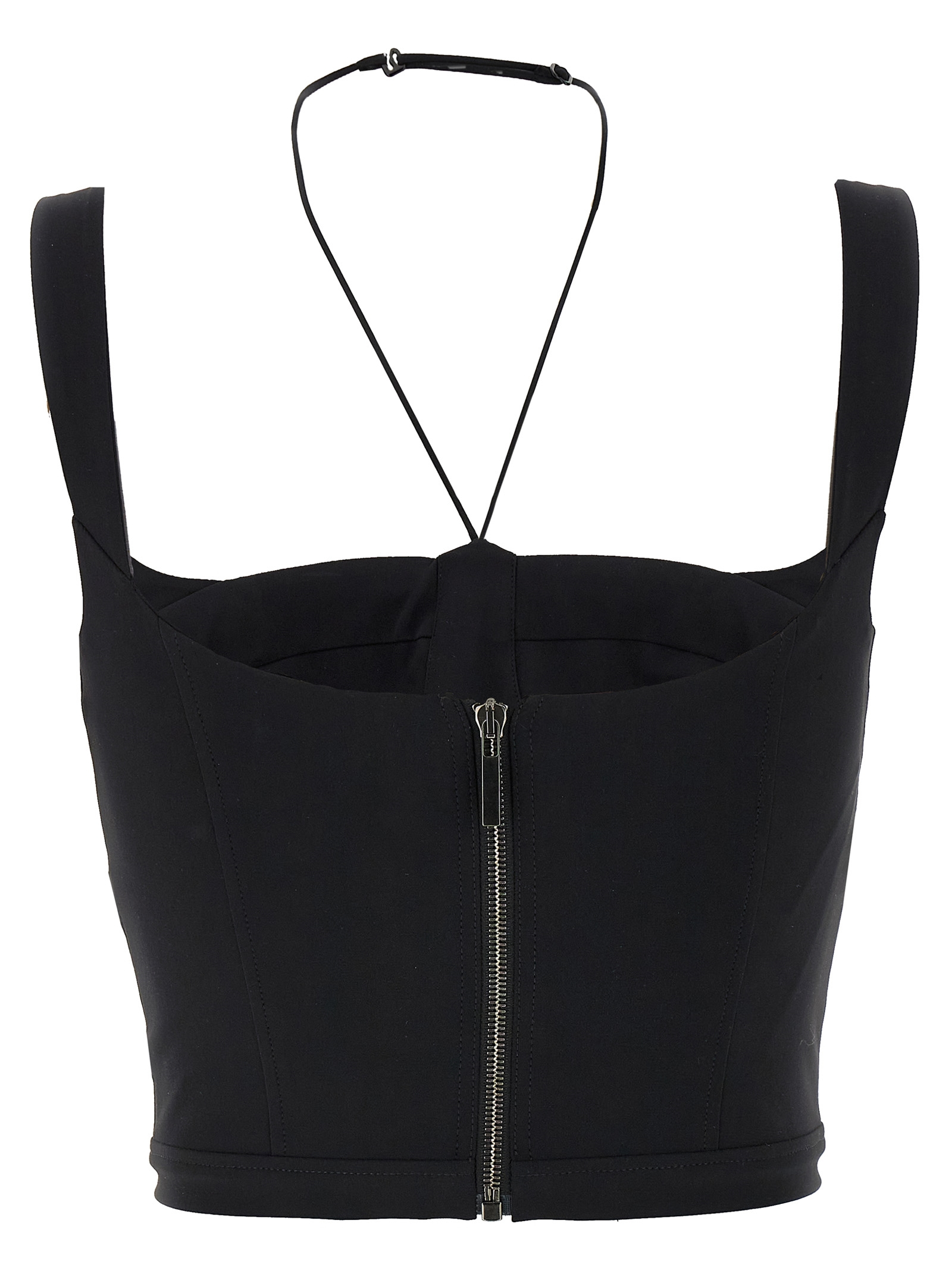 [Nensi Dojaka] Tank top SS25 NDSS25TOP084BLACK