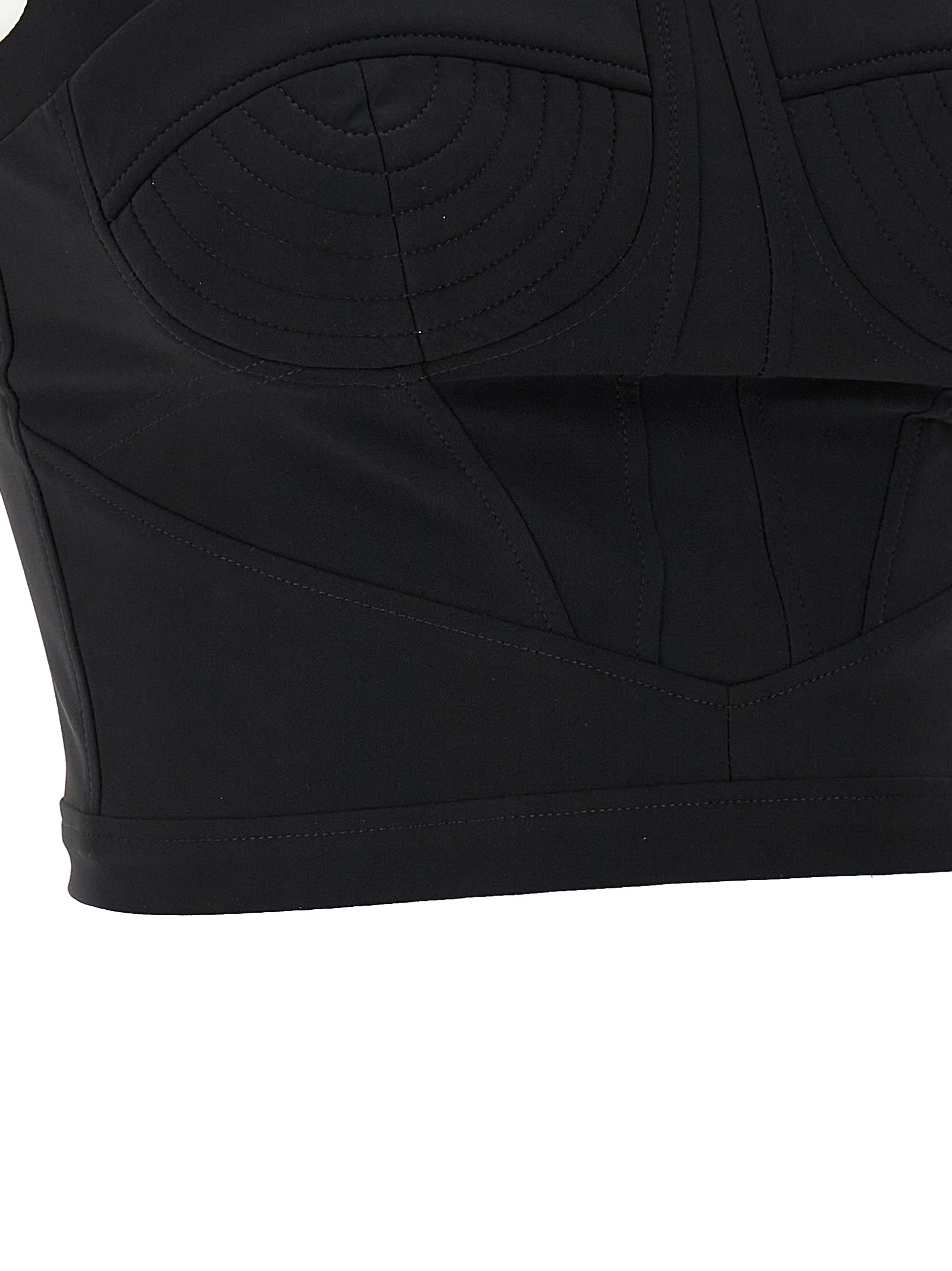 [Nensi Dojaka] Tank top SS25 NDSS25TOP084BLACK