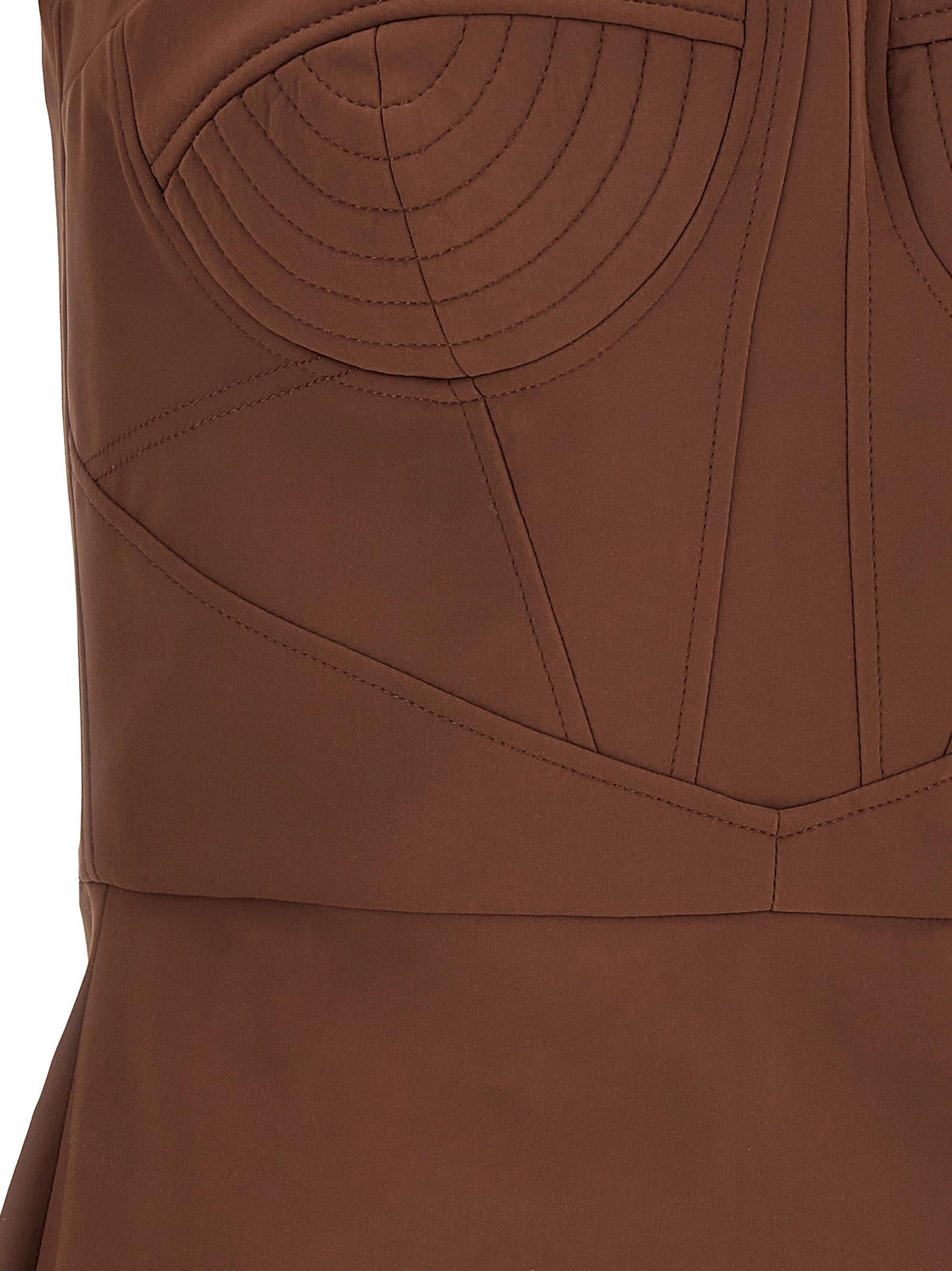 [Nensi Dojaka] Sleeveless dress SS25 NDSS25DR243BROWN
