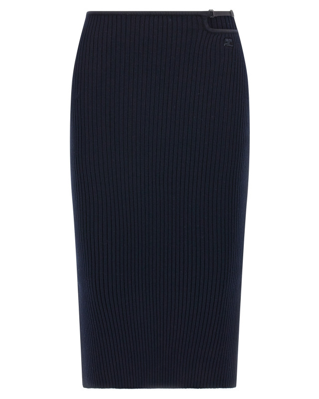 [Courreges] Midi skirt SS25 125MJU232FI00017075