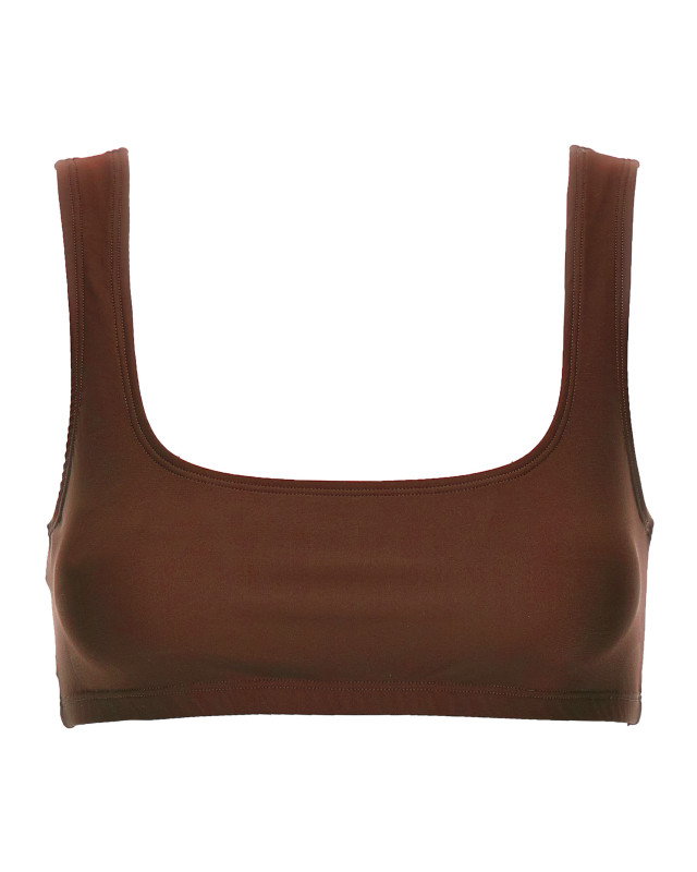 [THE ANDAMANE] Bustier SS25 T170727BTJP177COFFEE
