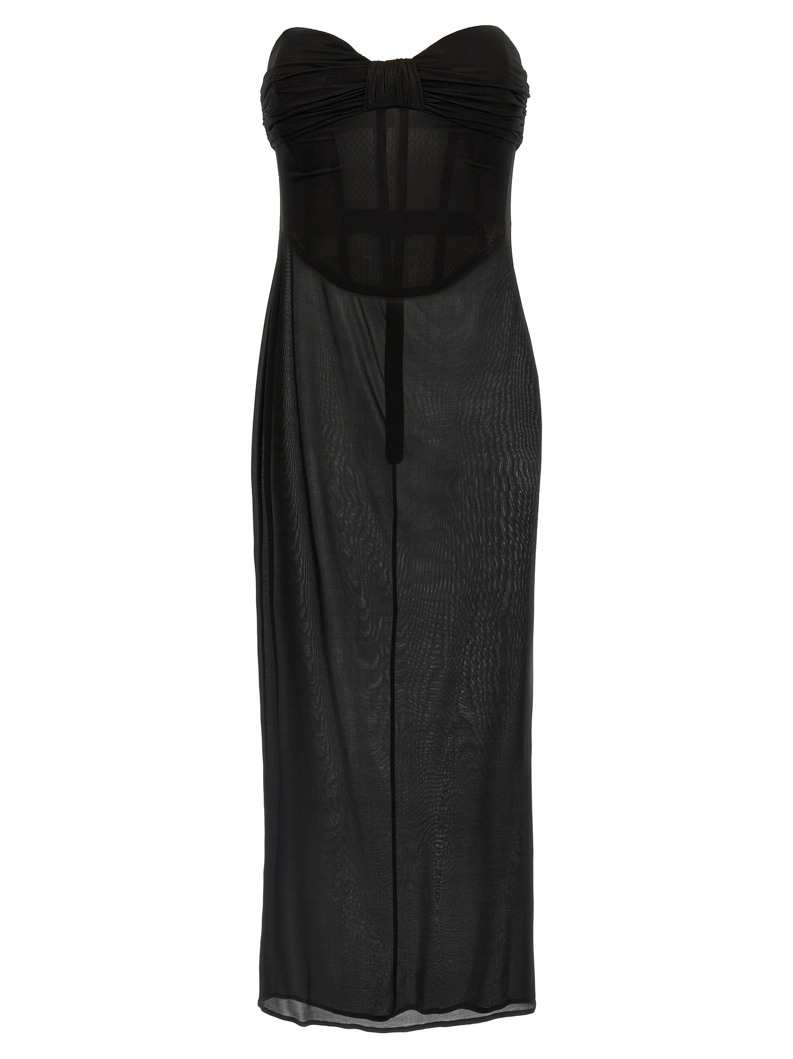 [MAGDA BUTRYM] Sleeveless dress SS25 243425BLACK