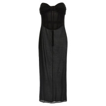 [MAGDA BUTRYM] Sleeveless dress SS25 243425BLACK