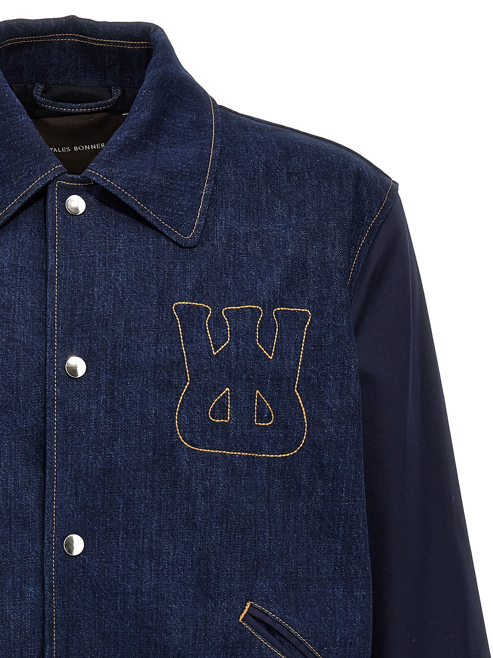 [Wales Bonner] Denim jacket SS25 MS25DE09DE01599