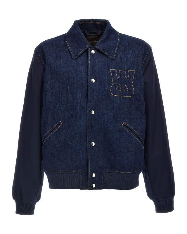[Wales Bonner] Denim jacket SS25 MS25DE09DE01599