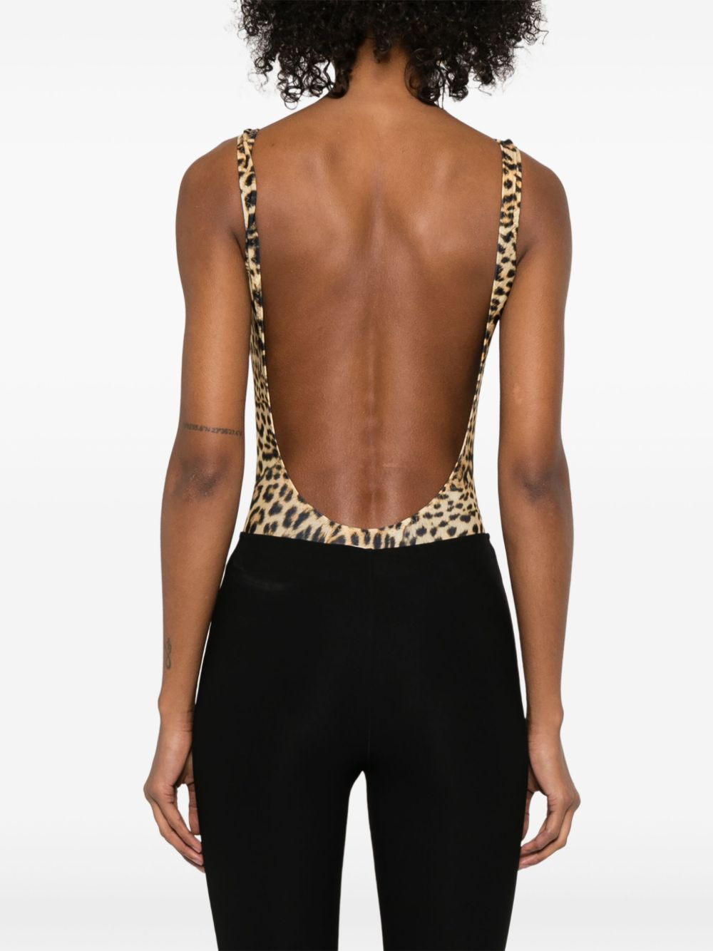 [Norma Kamali] Swimsuit SS26 KK324XPL031656CHEETAH