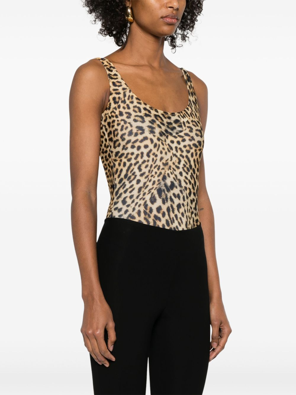 [Norma Kamali] Swimsuit SS26 KK324XPL031656CHEETAH