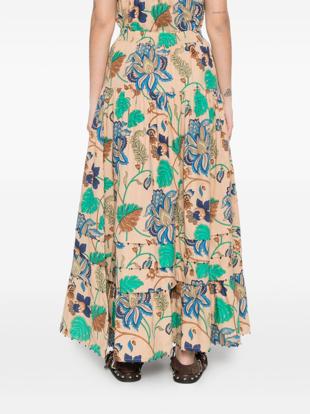 [PHILIPPA 1970] Long skirt SS26 WENDYSBEIGE