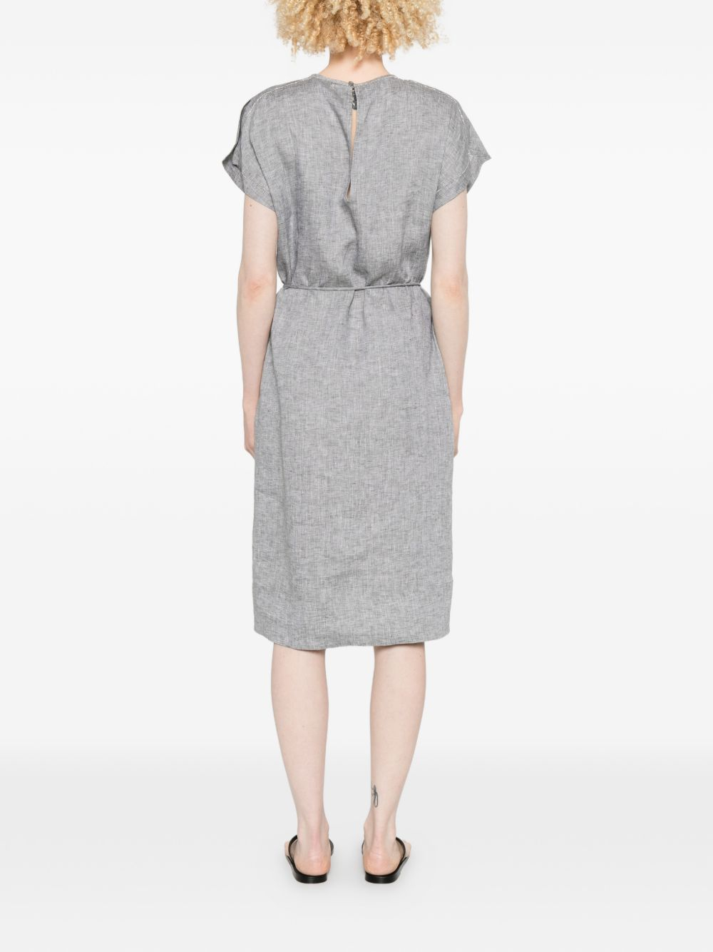 [Peserico] Short sleeve dress SS26 S02413A02600134