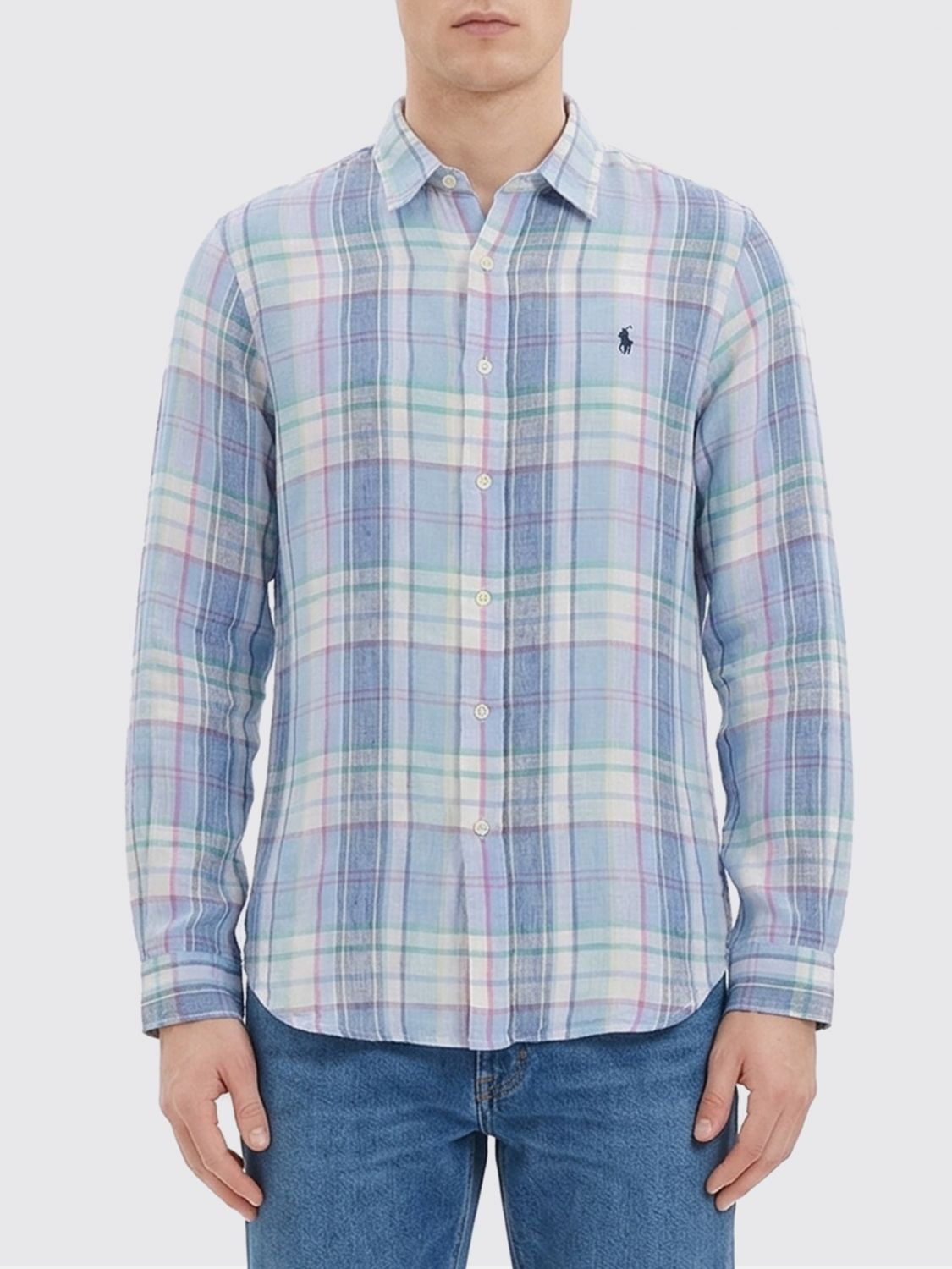 [Polo Ralph Lauren] Shirts Long Sleeve SS26 710B16705 002