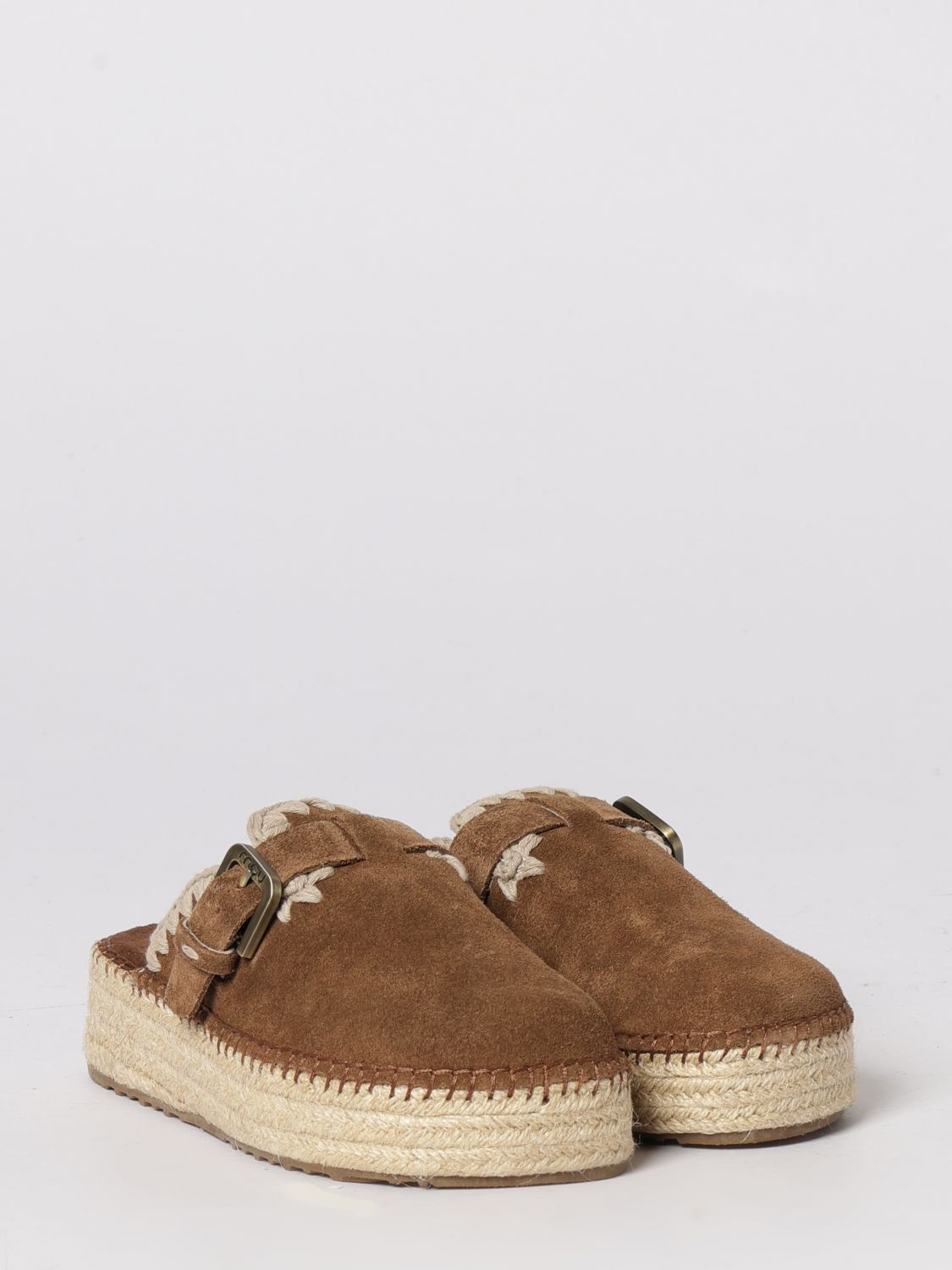 [Mou] Flat shoes SS26 641000A NUTBR