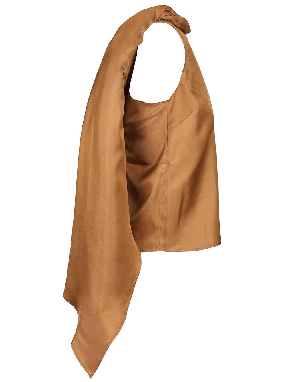 [LouLou De Saison] T-shirts Sleeveless SS26 WILMA 01MACADAMIA