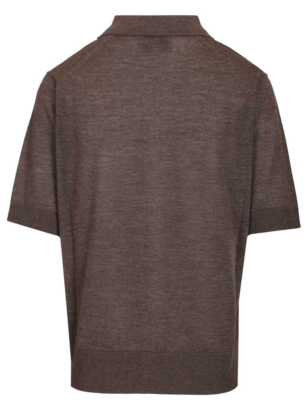 [LouLou De Saison] T-shirts Short Sleeve SS26 MIGO 01BROWN MELANGE