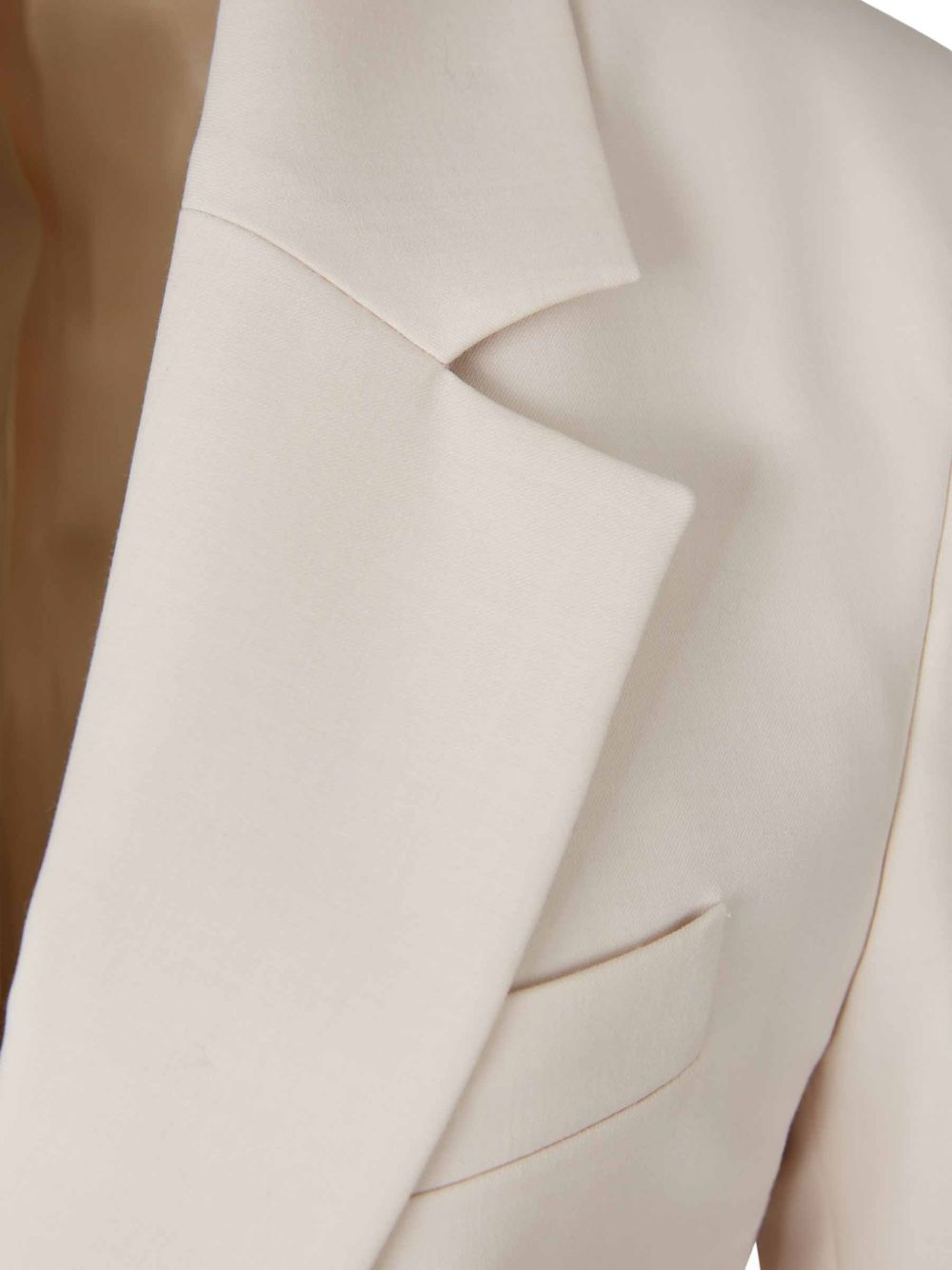 [VICTORIA BECKHAM] Blazer SS26 1126WJK005119EBONE