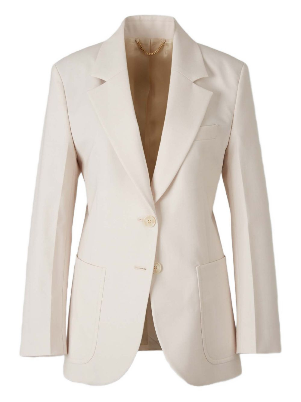 [VICTORIA BECKHAM] Blazer SS26 1126WJK005119EBONE