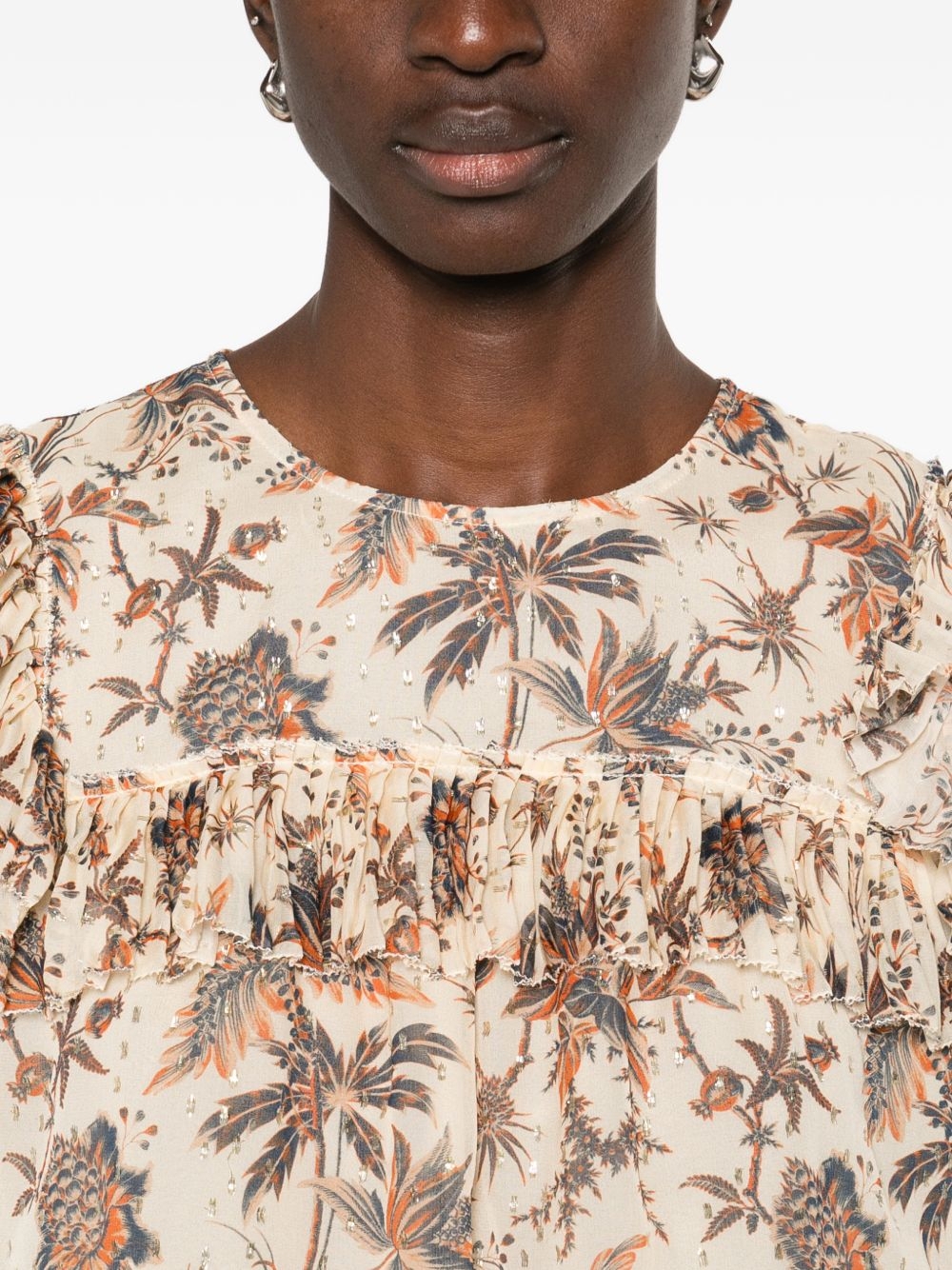 [ULLA JOHNSON] T-shirts Short Sleeve SS26 PS260225CAM