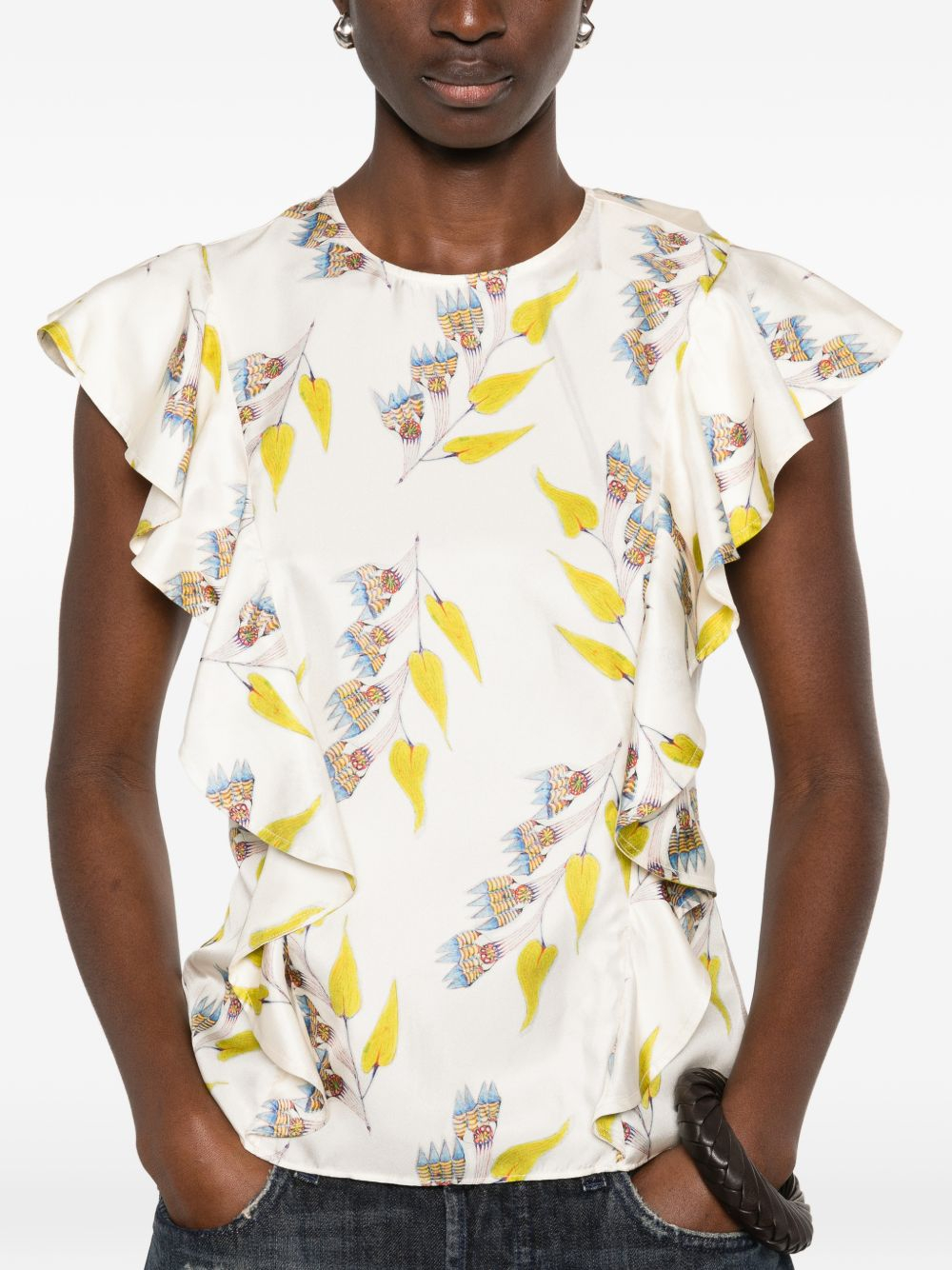 [ULLA JOHNSON] Tank top SS26 PS260244INFLO
