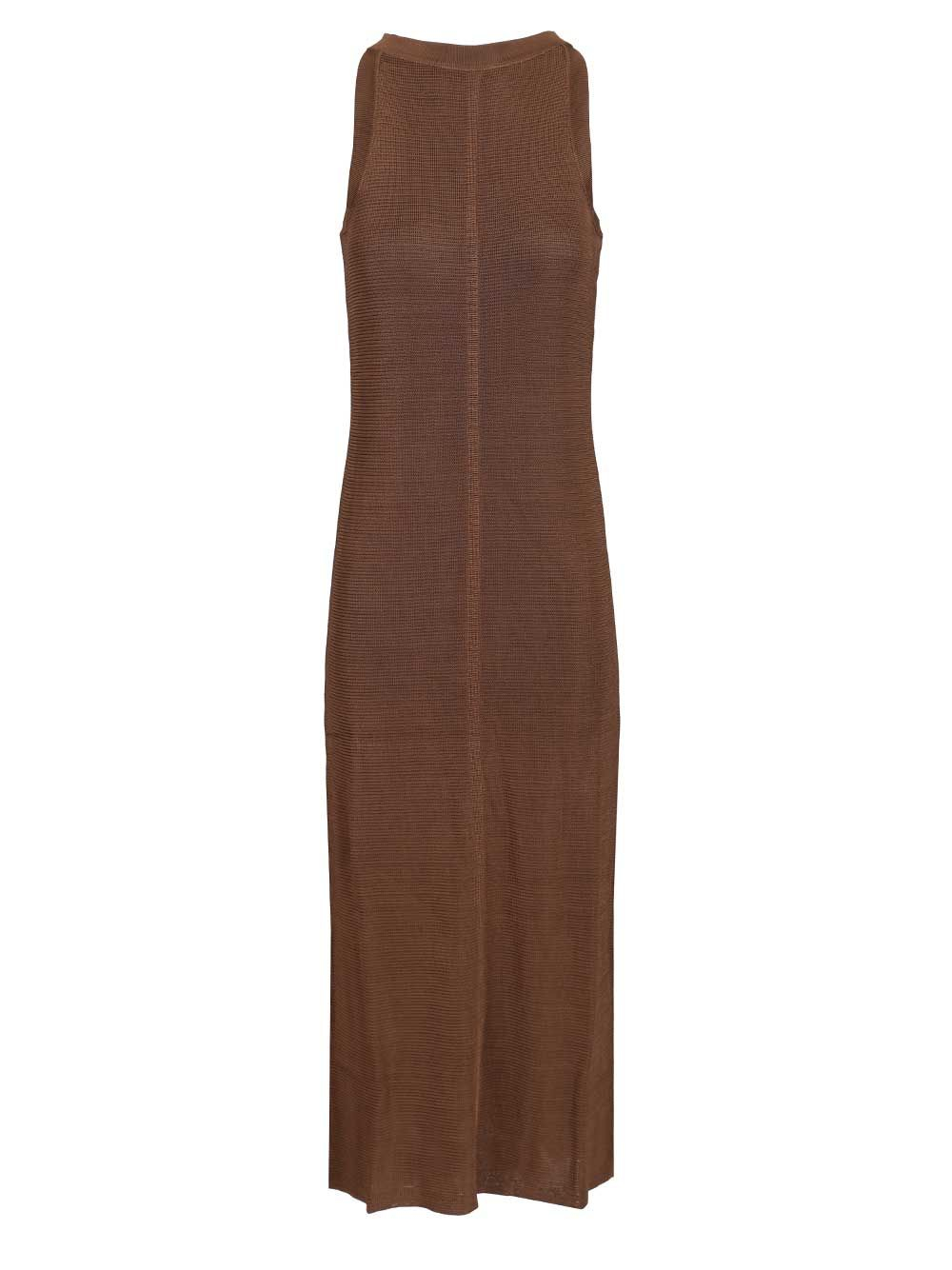 [LouLou De Saison] Sleeveless dress SS26 PABLO 01BROWN