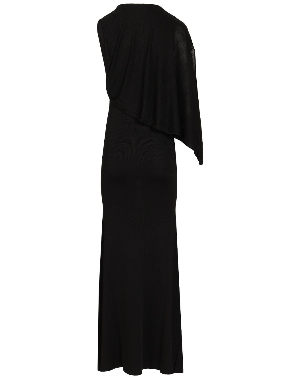 [Self-portrait] Long sleeve dress CO PF26-081X-BBLACK