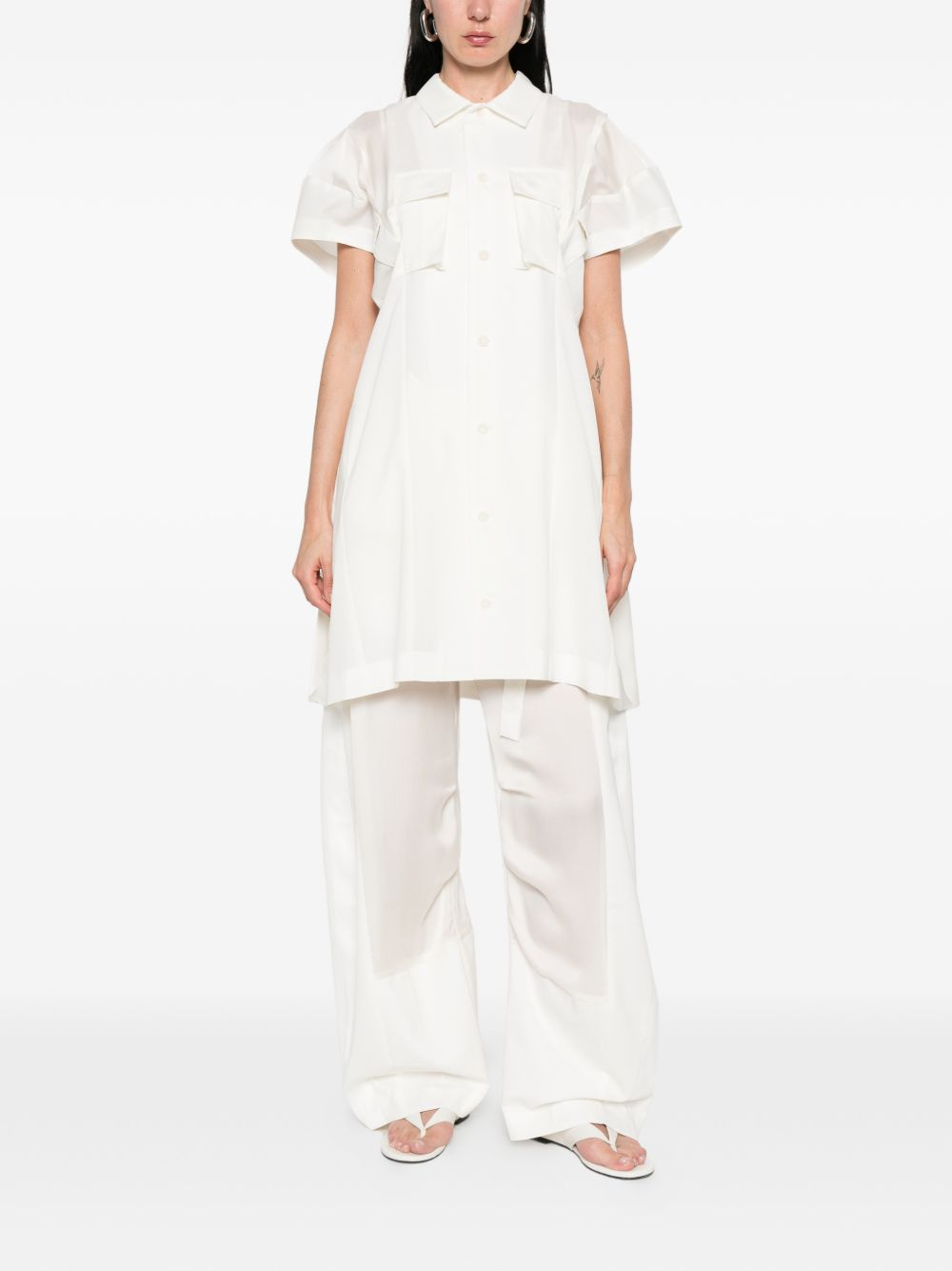 [Sacai] Short sleeve dress SS26 26-08427151
