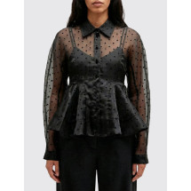 [GANNI] Shirts Long Sleeve SS26 A1040083 099