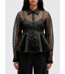 [GANNI] Shirts Long Sleeve SS26 A1040083 099