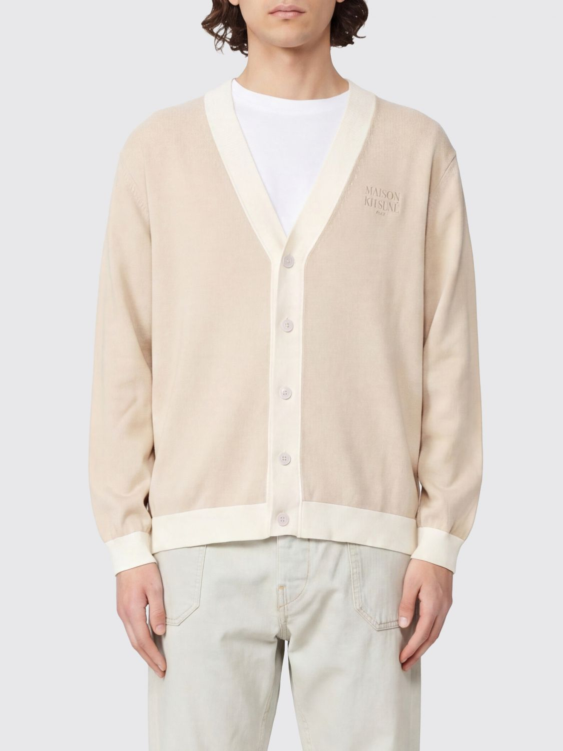 [MAISON KITSUNE] Knitwear SS26 QM00502KT1135 0429