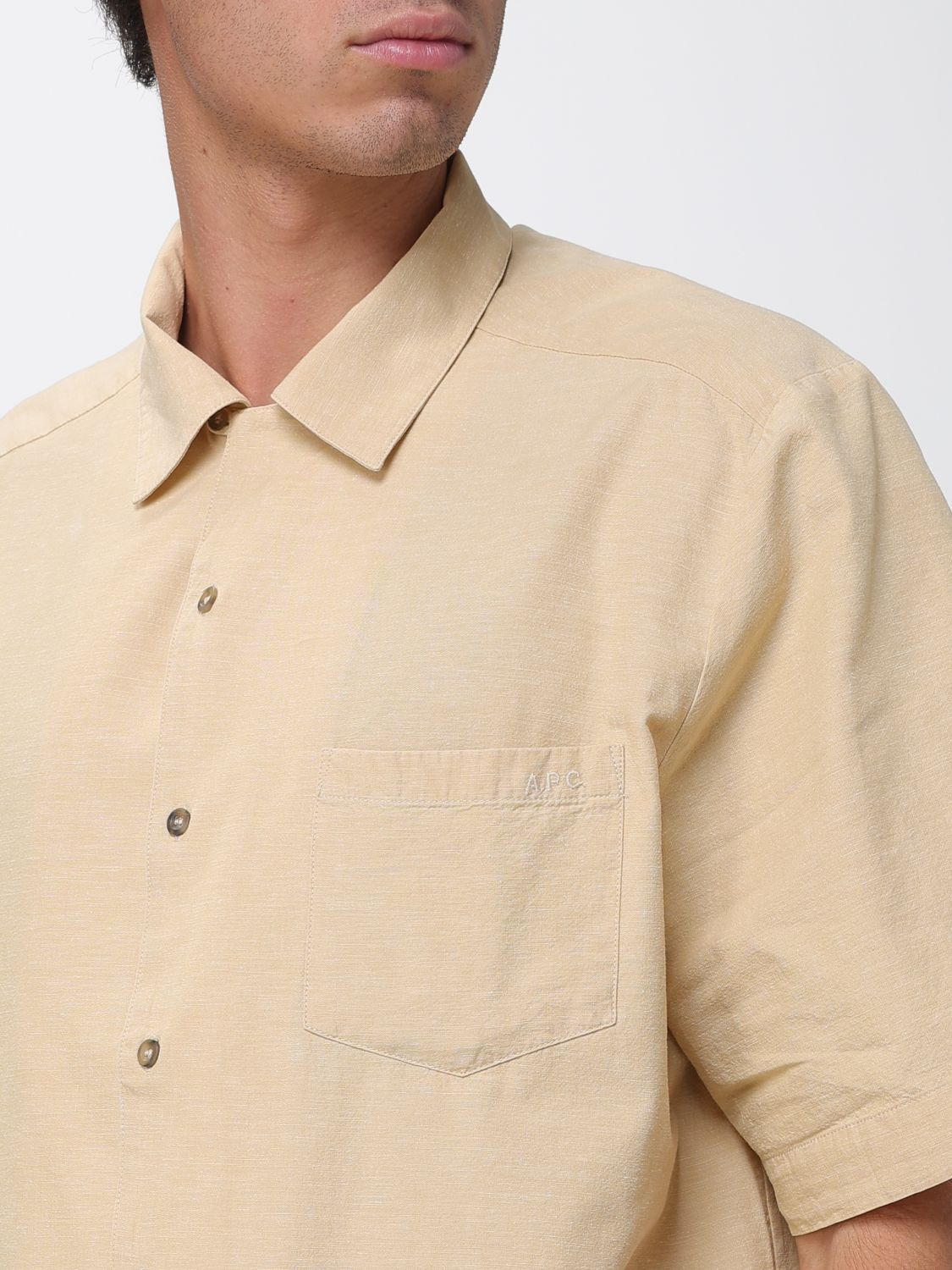 [A.P.C.] Shirts Short Sleeve SS26 COHNNH12649 BAA