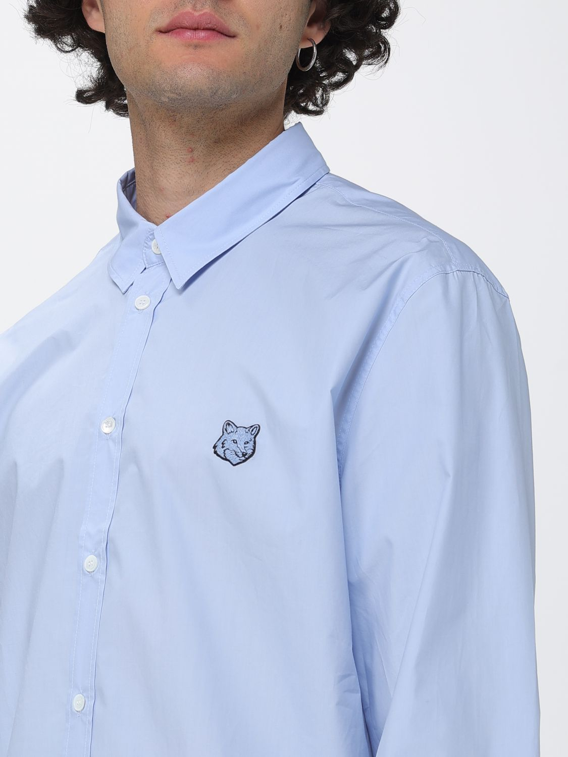 [MAISON KITSUNE] Shirts Long Sleeve SS26 QM00421WC5089 0434