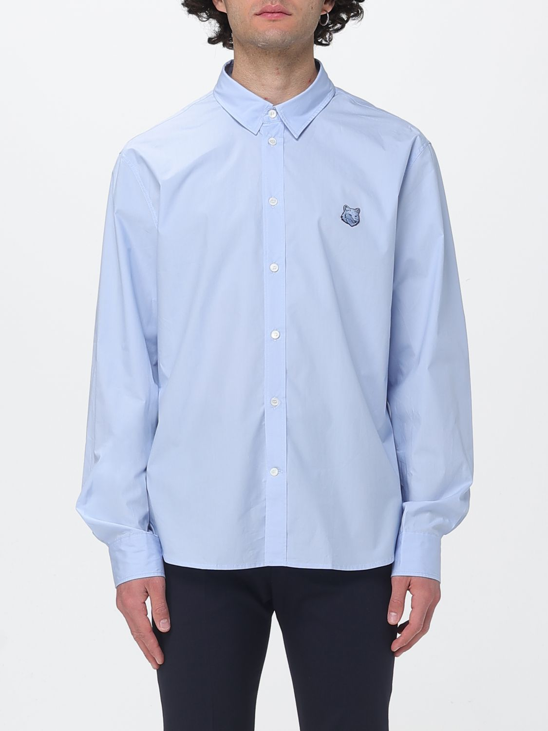[MAISON KITSUNE] Shirts Long Sleeve SS26 QM00421WC5089 0434
