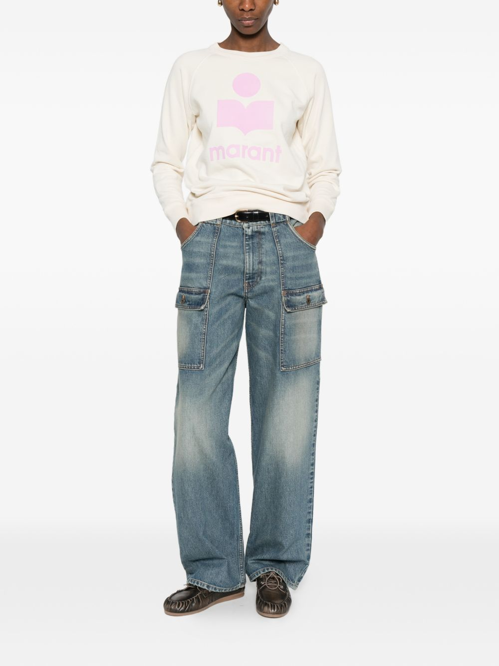 [Marant Etoile] Sweatshirt SS26 SW0160FA-D1M04EECPK