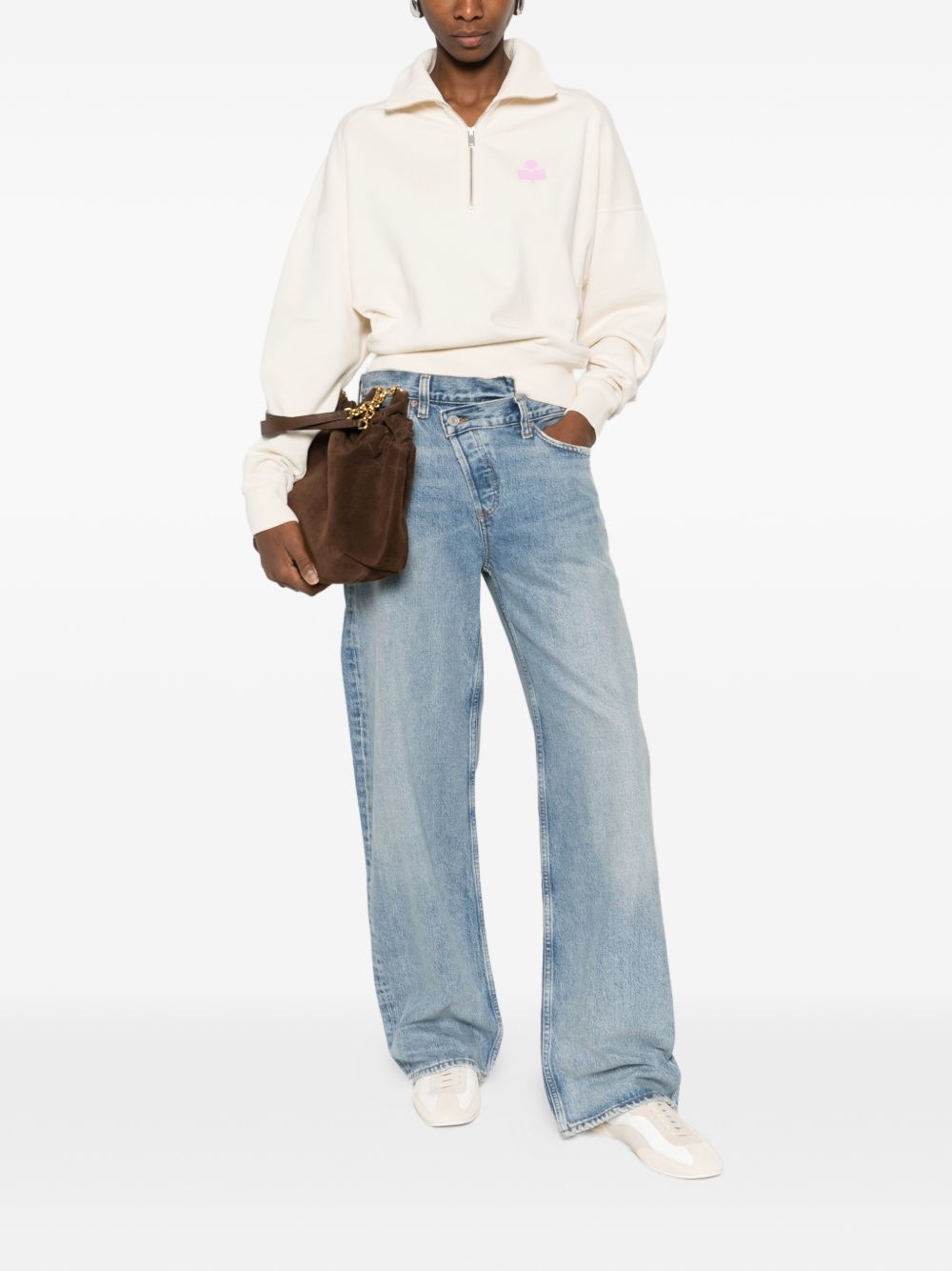 [Marant Etoile] Sweatshirt SS26 SW0093FA-D1M04EECPK