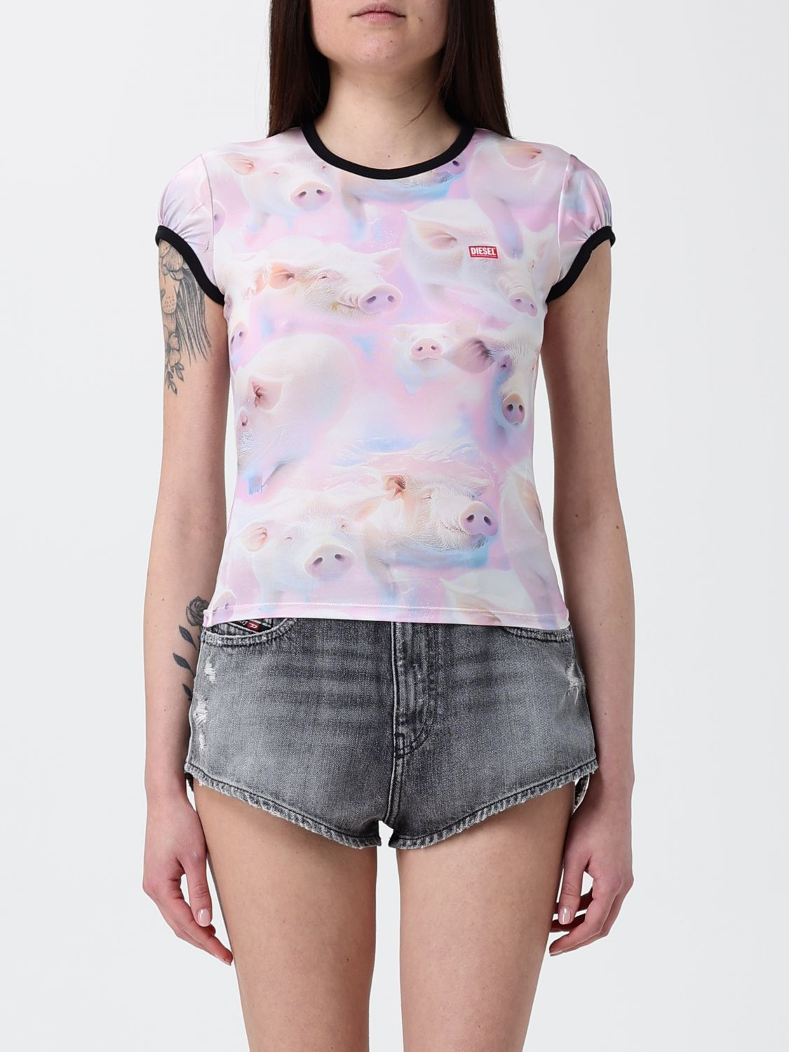 [Diesel] T-shirts Short Sleeve SS26 A210220IHBS 64NA