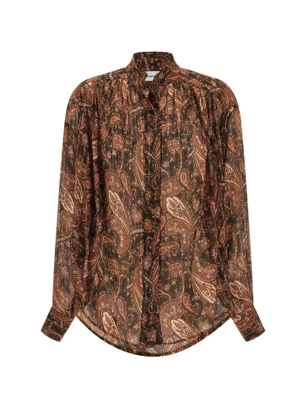 [THE ANDAMANE] Shirts Long Sleeve SS26 TM190956BTNV143PAISLEY