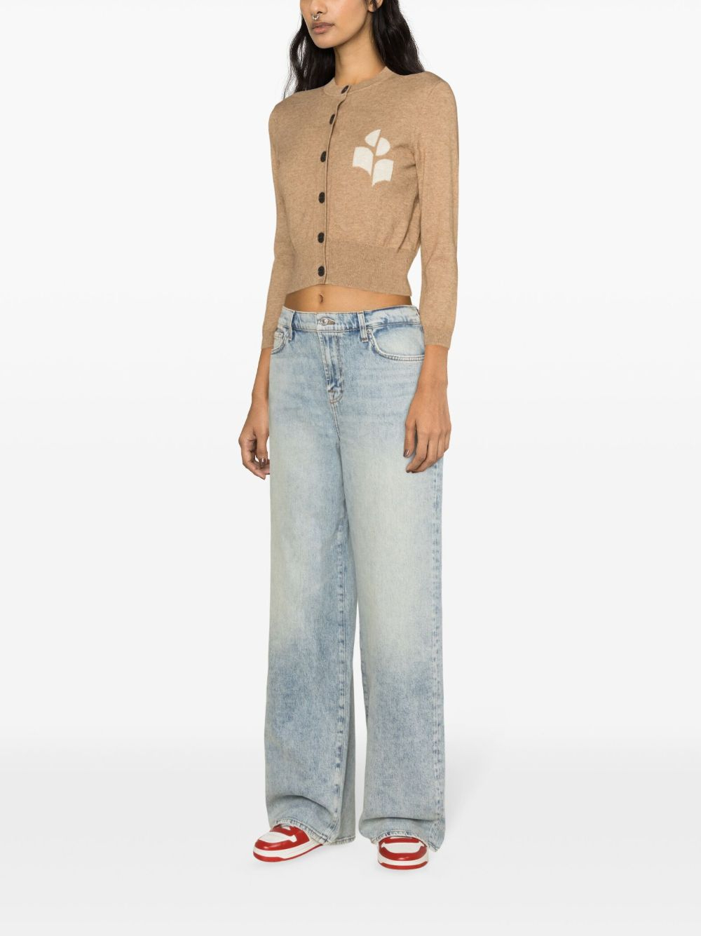 [Marant Etoile] Cardigan SS26 CA0040FA-A1X05E50CM